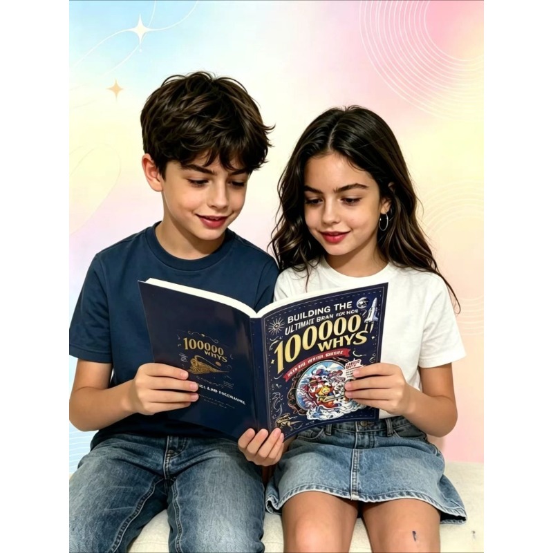Kids Education Book - Libro Enciclopedico della Scienza con 100.000