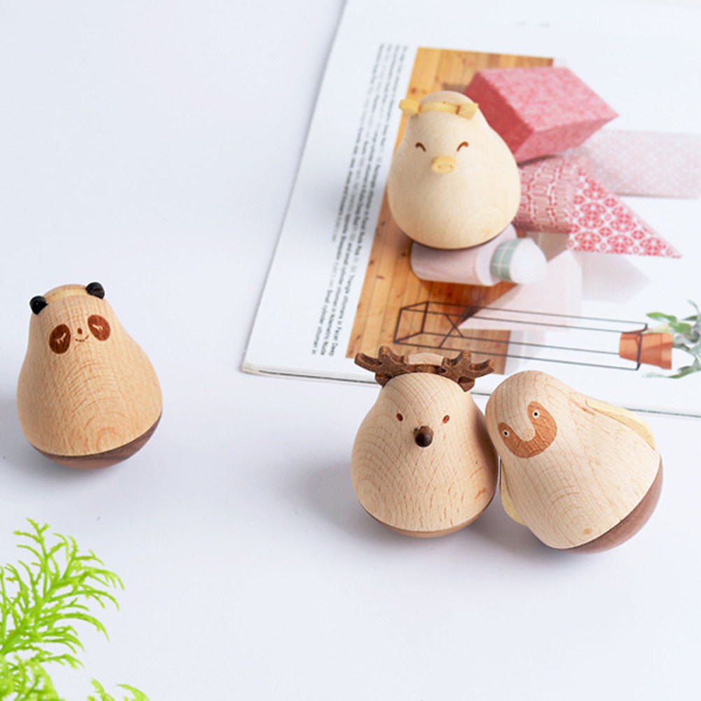 Kids Education Fun - Decorazione da scrivania in legno a