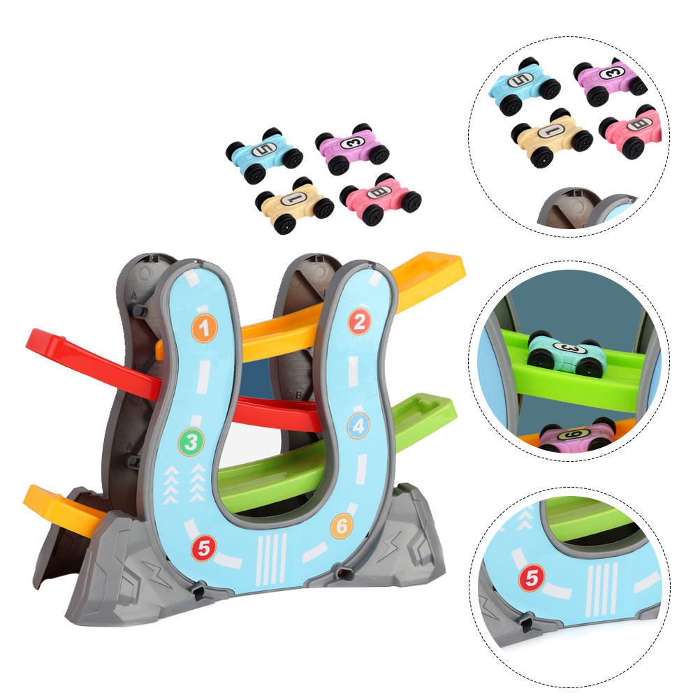 Kids Early Education - 1 Set di Auto su Binari