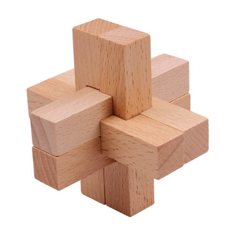Kids Education Fun - Puzzle Luban in legno per adulti