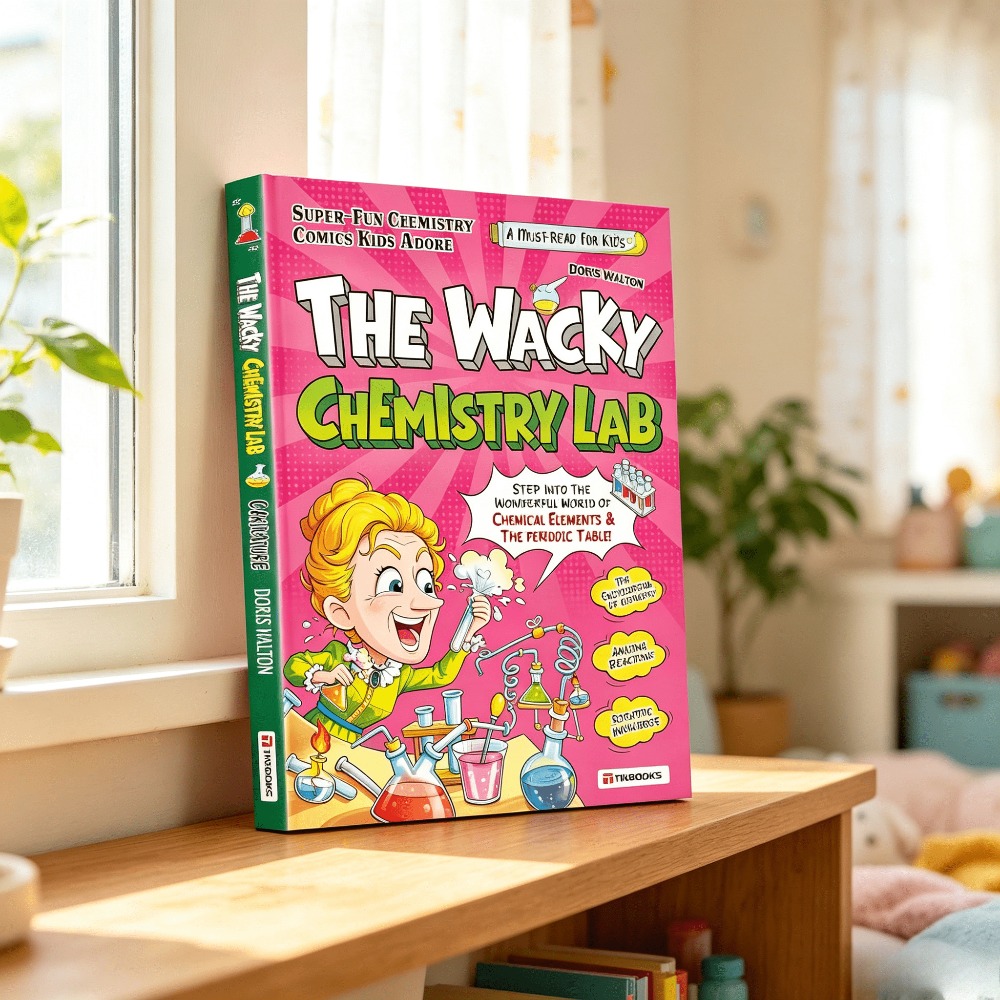 Kids Education Book - The Wacky Chemistry Lab English Kids