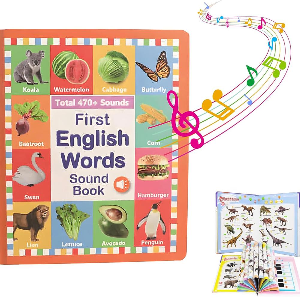 Kids Education Book - Libro di lettura audio inglese Illuminazione