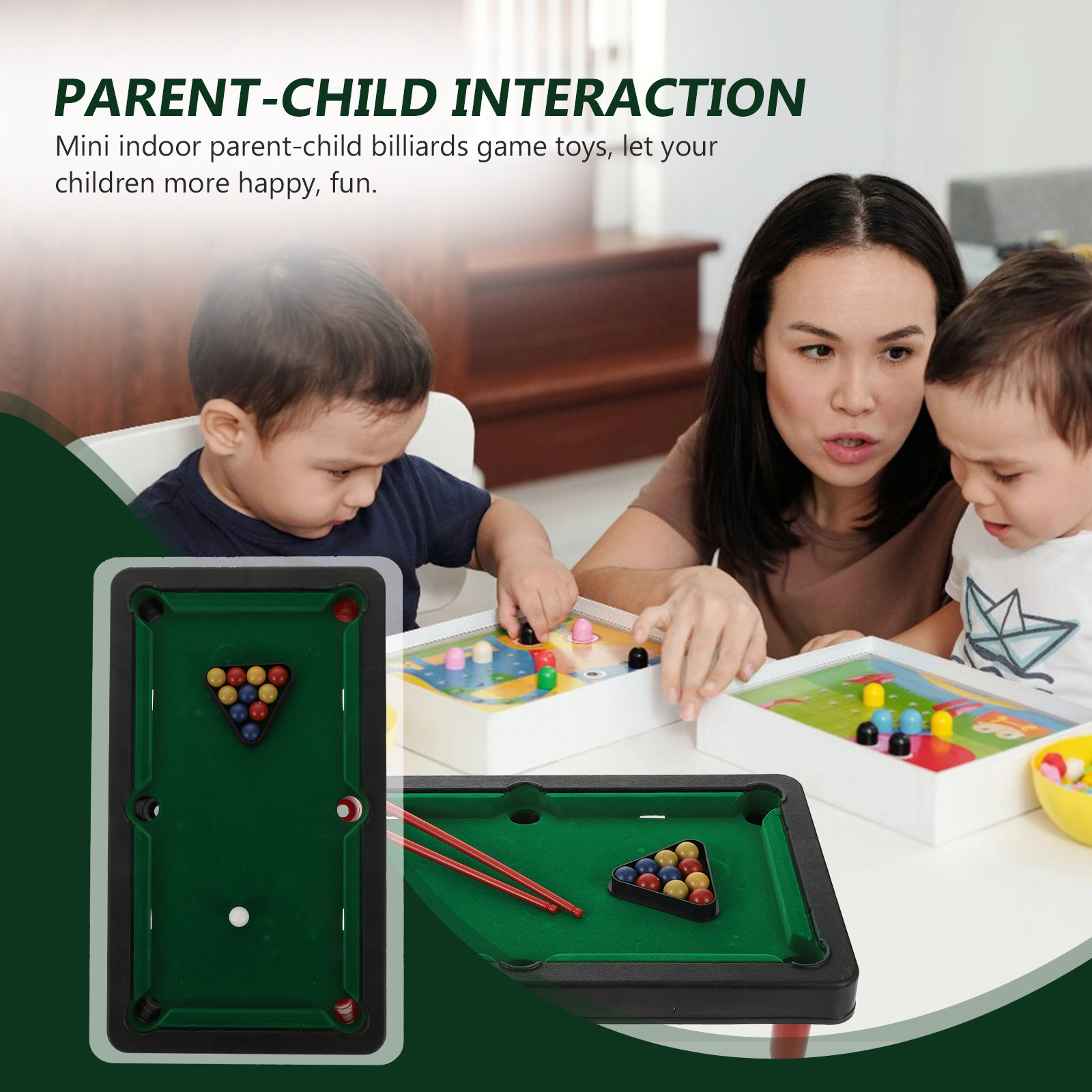 1 Set Mini Biliardo da Tavolo, - Kids Educational Game recensione e prezzo