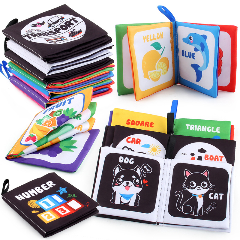 Libro di stoffa per neonati 0- - Kids Education Book recensione e prezzo