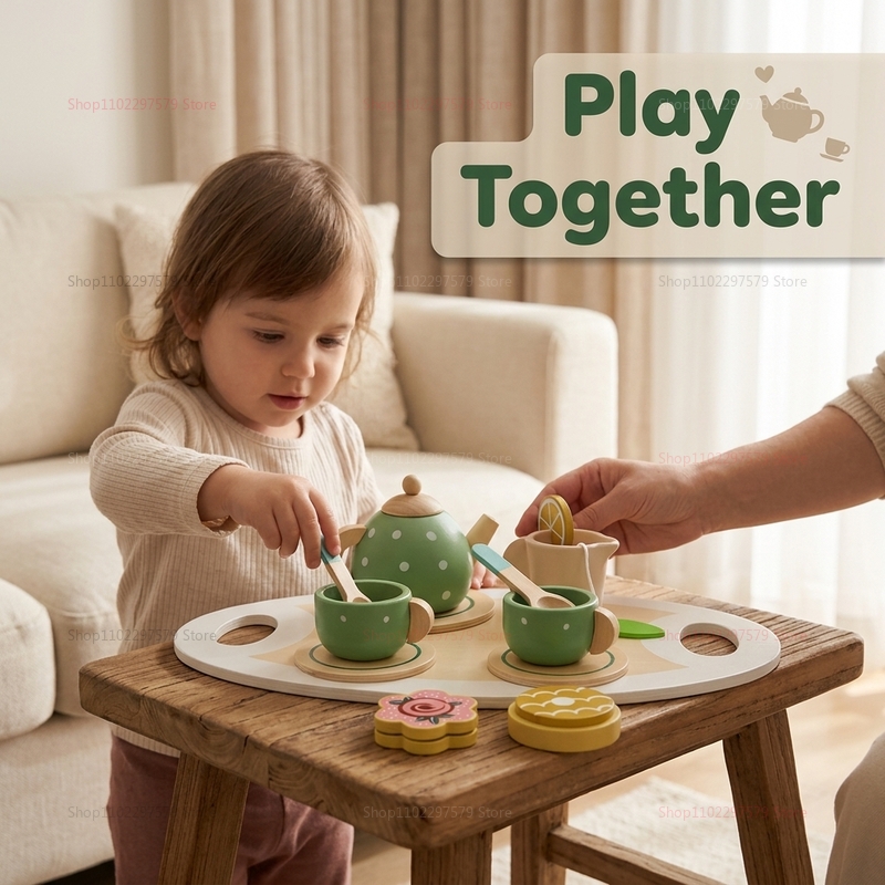 Set da Tè in Legno per Bambini - Kids Education Help recensione e prezzo