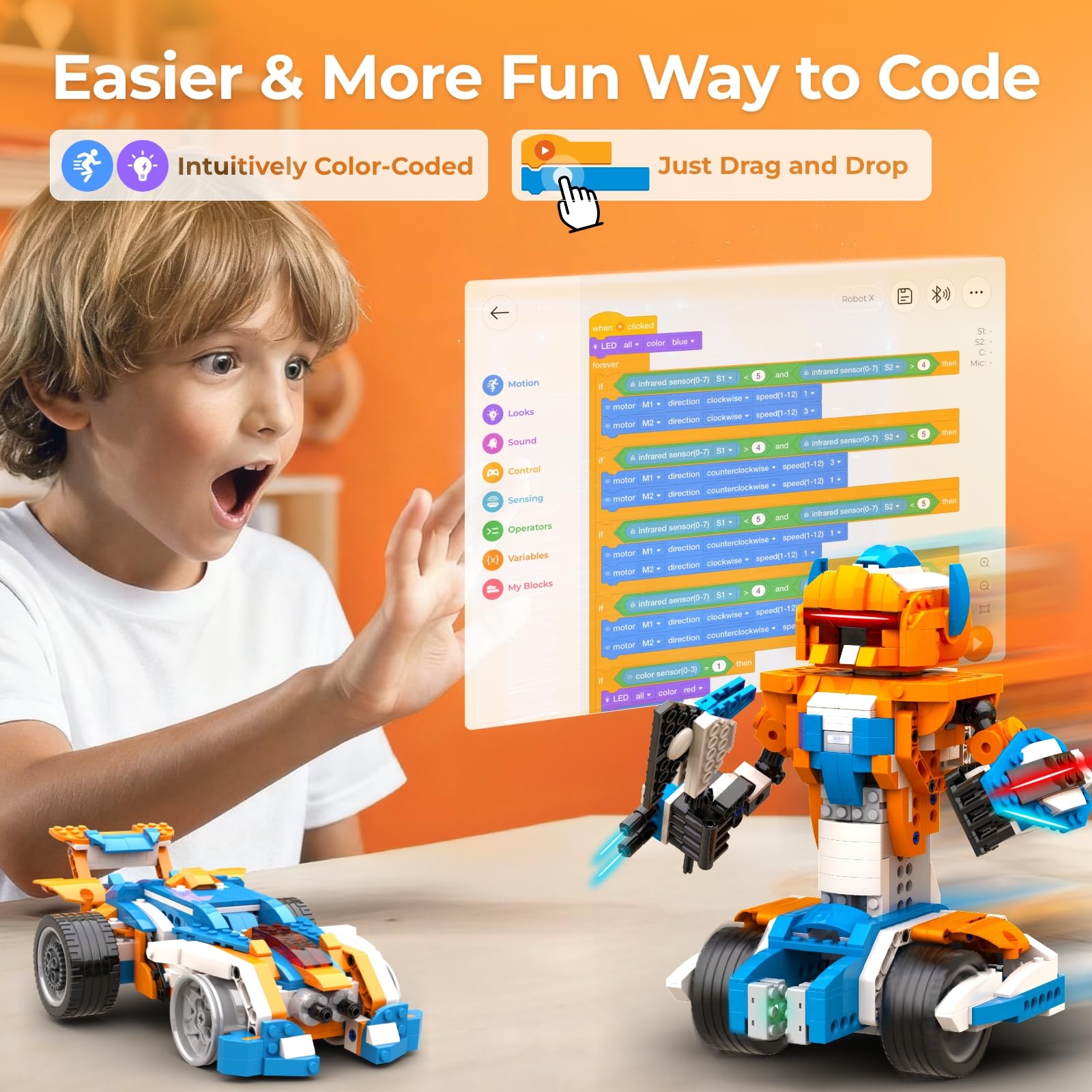 Kit di Costruzione Robot Apito - Kids Education Free App recensione e prezzo