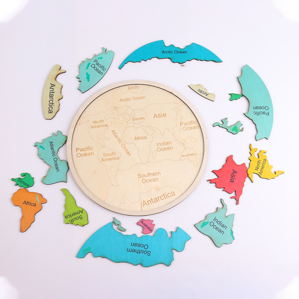 Puzzle in Legno della Mappa de - Puzzle Map World recensione e prezzo
