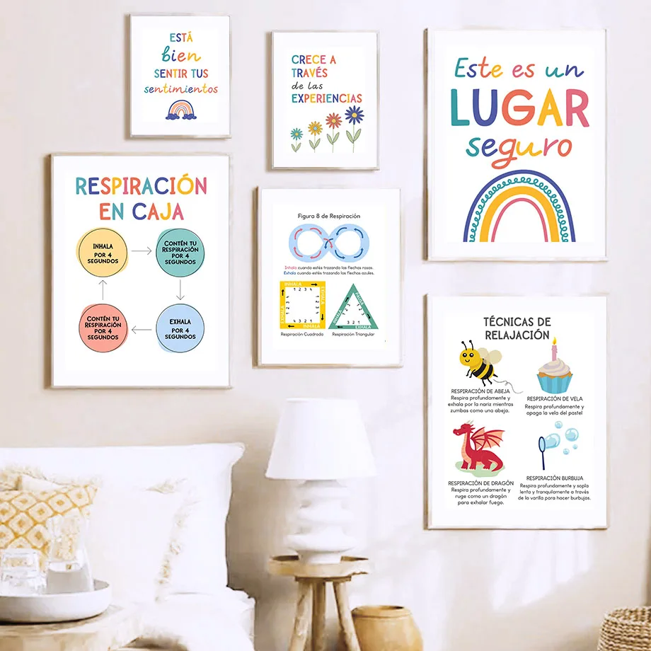 Educazione spagnola Motto Arco - Kids Educational Poster recensione e prezzo