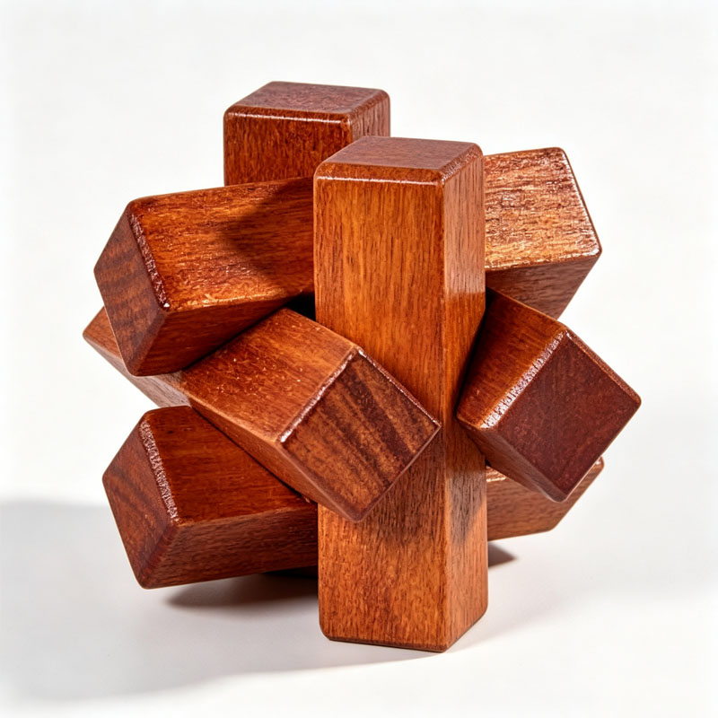Puzzle di legno con nodi, gioc - Kids Education Fun recensione e prezzo