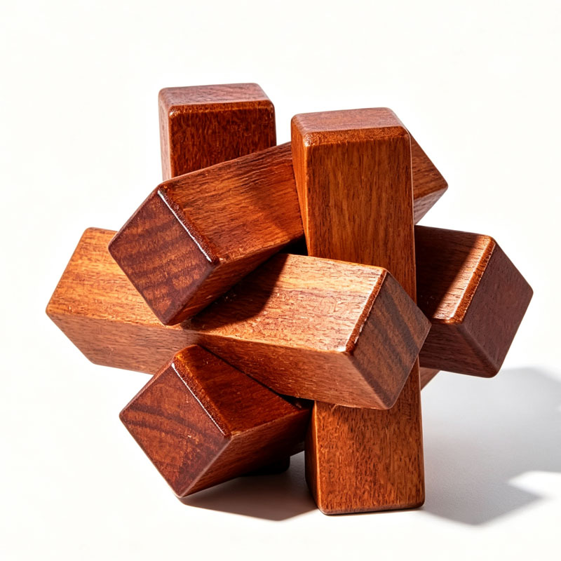 Puzzle di legno con nodi, gioc - Kids Education Fun recensione e prezzo
