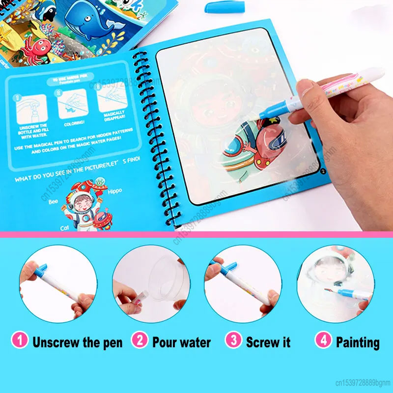 Libro da colorare per pittura  - Kids Education Book recensione e prezzo