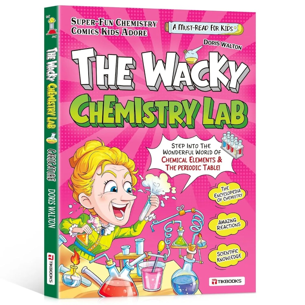 The Wacky Chemistry Lab Englis - Kids Education Book recensione e prezzo