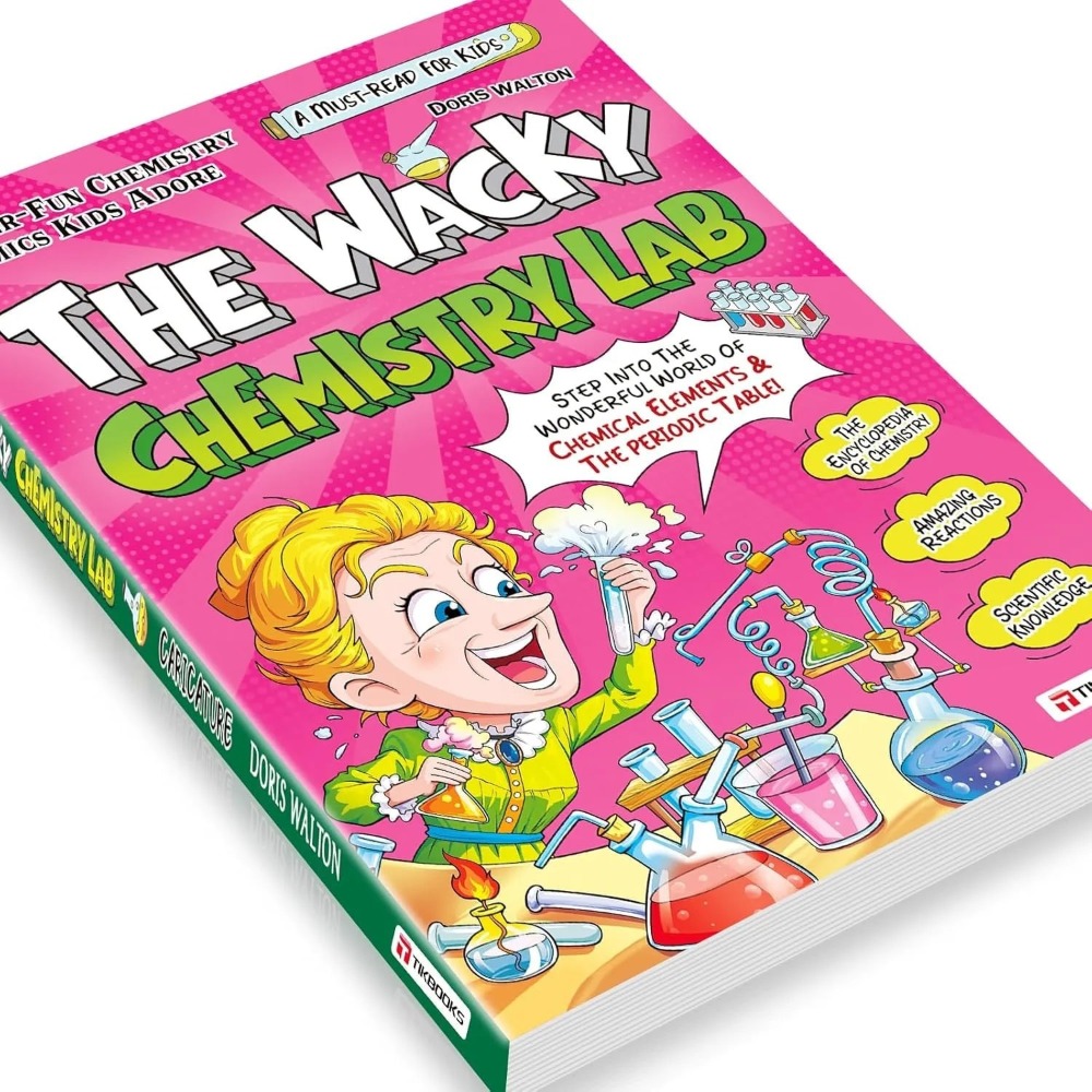 The Wacky Chemistry Lab Englis - Kids Education Book recensione e prezzo