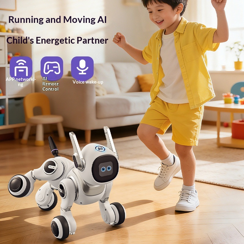 Cane robot Ai Rc attivato tram - Kids Education Free App recensione e prezzo