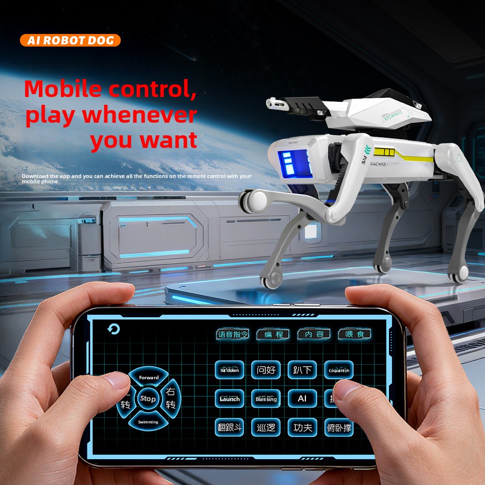 AI Intelligent RC Robot Dog Di - Kids Education Free App recensione e prezzo
