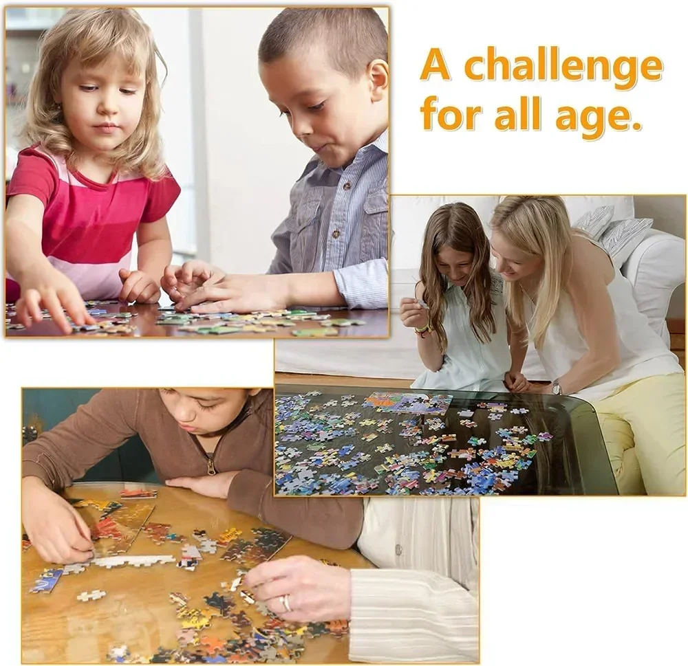 120/300/500/1000 pezzi Farfall - Puzzle Map World recensione e prezzo