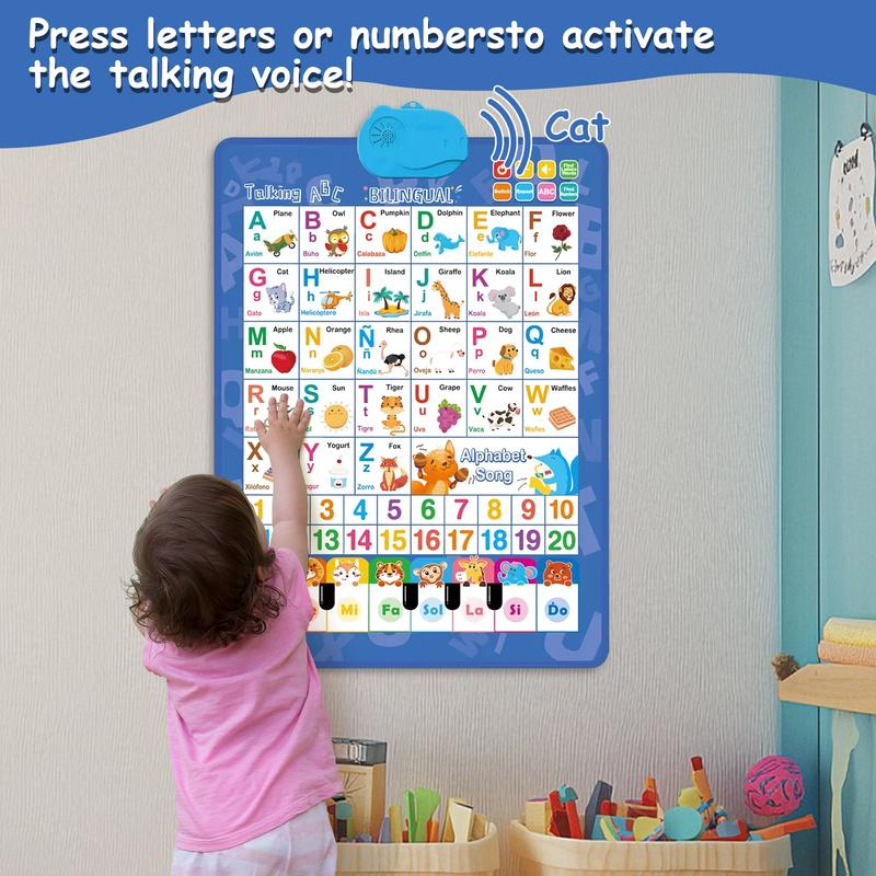 Poster Interattivo Bilingue In - Kids Educational Poster recensione e prezzo