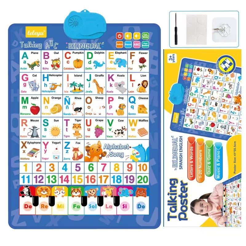 Poster Interattivo Bilingue In - Kids Educational Poster recensione e prezzo