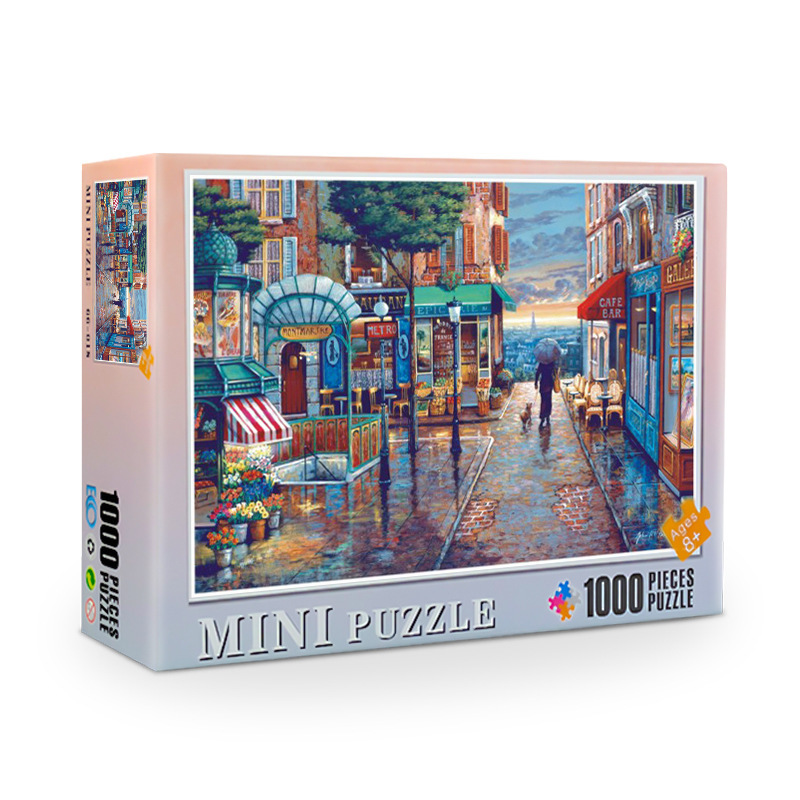 Mini puzzle 1000 pezzi per adu - Puzzle Map World recensione e prezzo