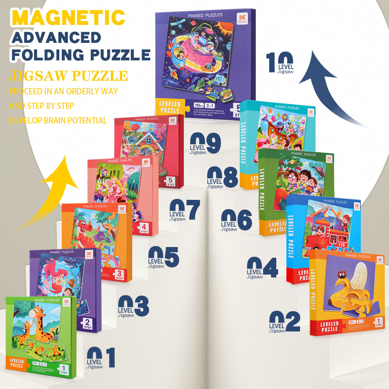 Puzzle Magnetico in Legno per  - Kids Education Book recensione e prezzo
