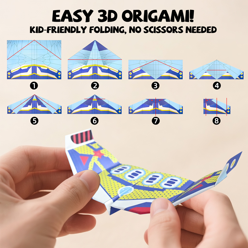 Kit di 36 Fogli per Origami di - Kids Educational Game recensione e prezzo