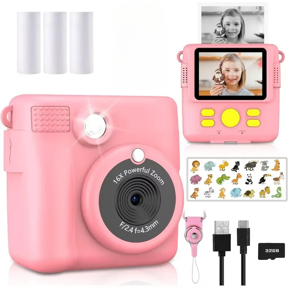 Fotocamera con stampa istantan - Kids Education Free App recensione e prezzo