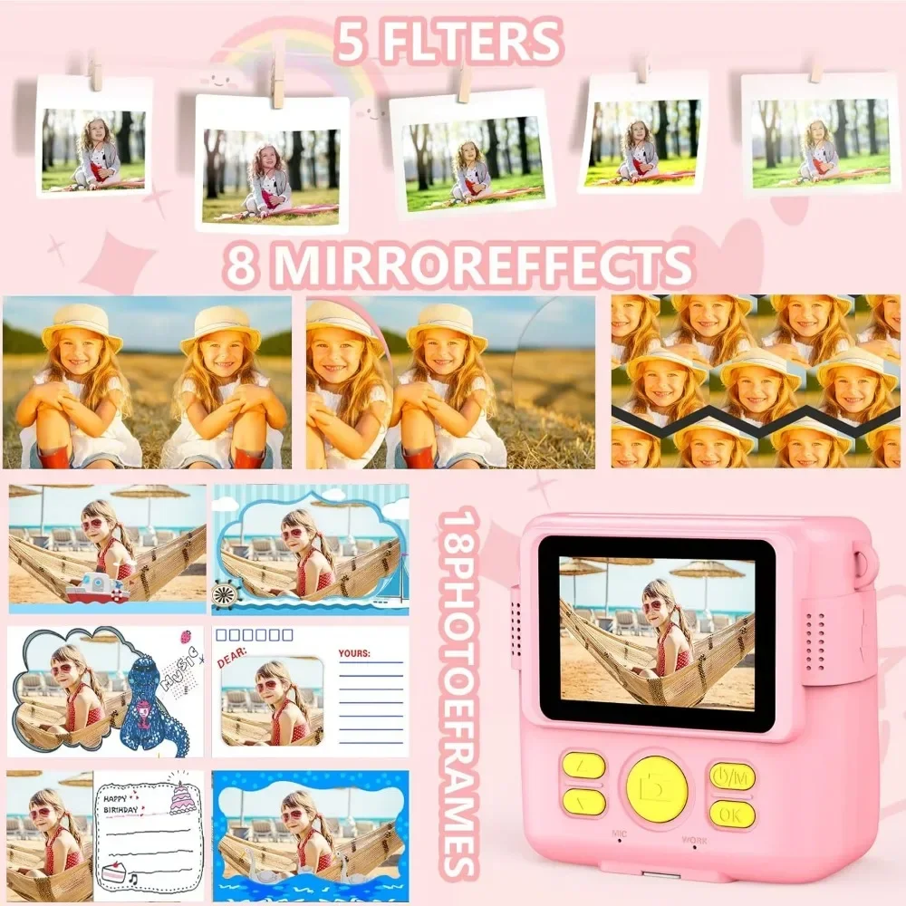Fotocamera con stampa istantan - Kids Education Free App recensione e prezzo