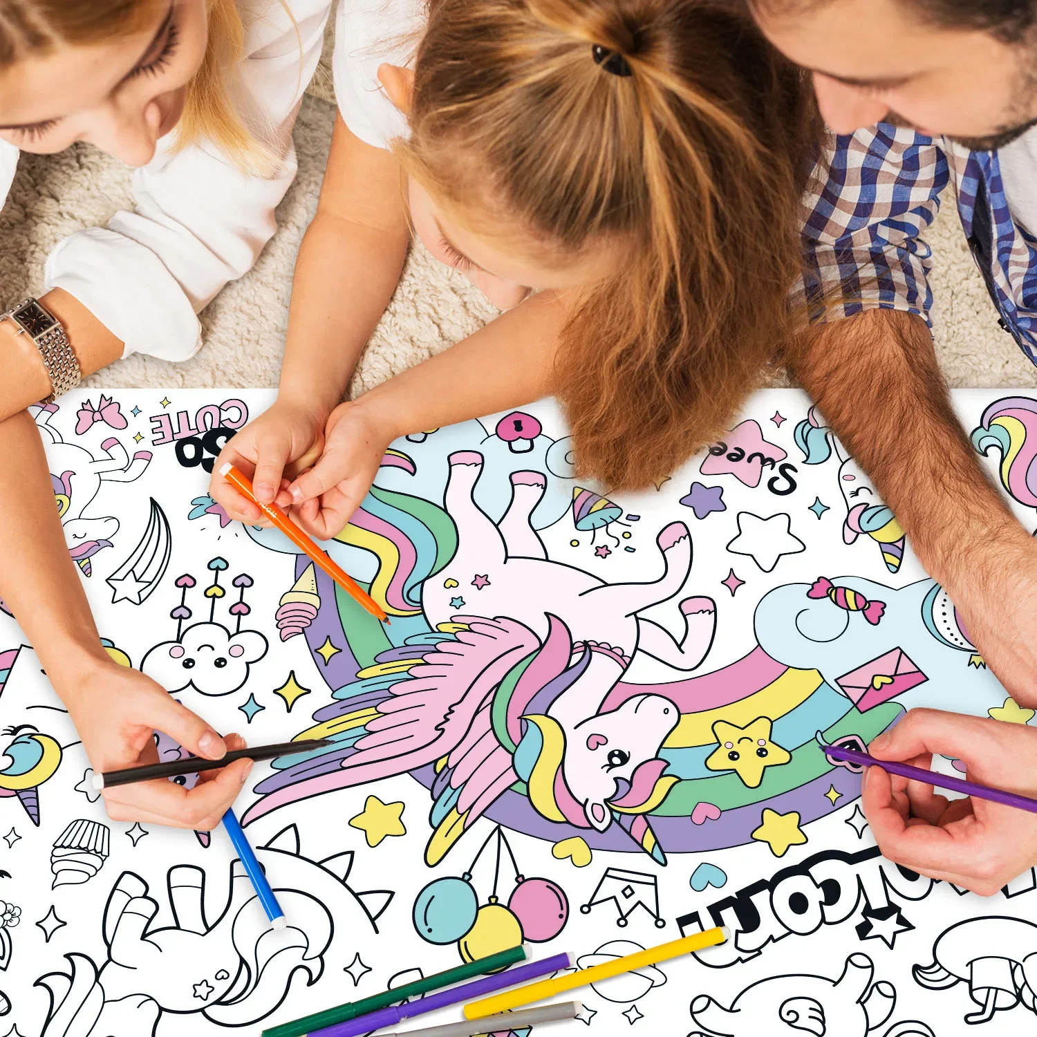 Nuovi Libri da Colorare Unicor - Kids Educational Poster recensione e prezzo