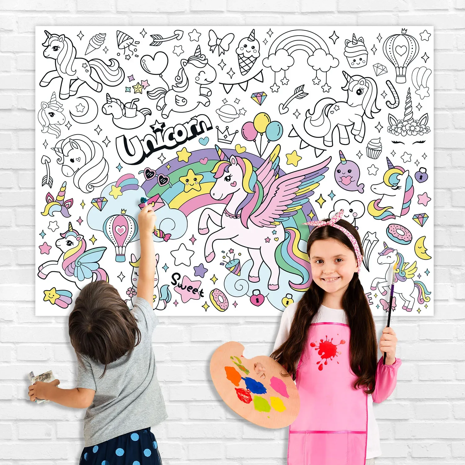 Nuovi Libri da Colorare Unicor - Kids Educational Poster recensione e prezzo