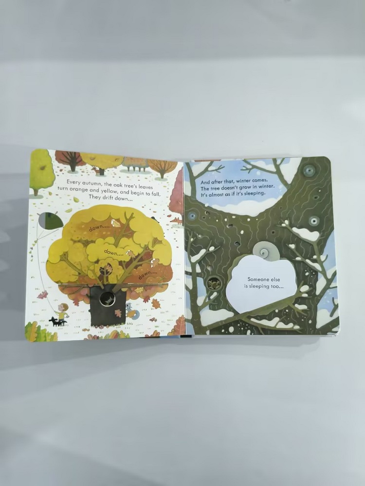 Usborne Peep Inside A Tree 3D  - Kids Early Education Books recensione e prezzo