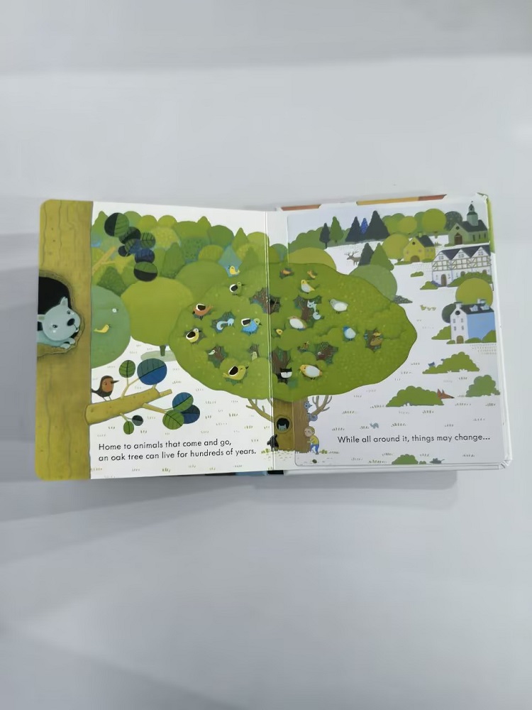 Usborne Peep Inside A Tree 3D  - Kids Early Education Books recensione e prezzo