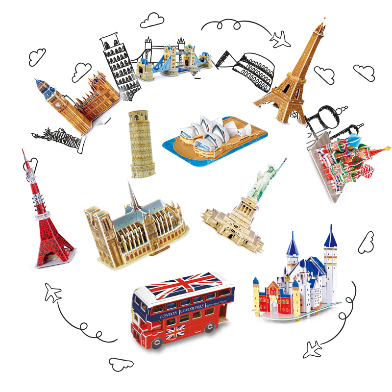 40 stile di architettura di fa - Puzzle Map World recensione e prezzo