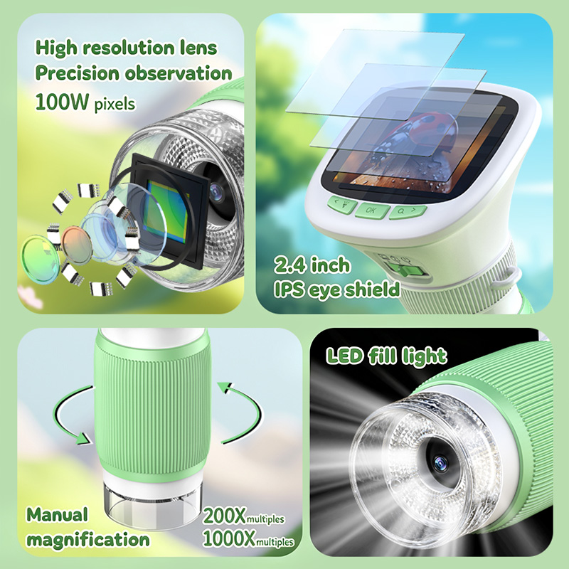 Microscopio Digitale Portatile - Kids Educational Videos recensione e prezzo