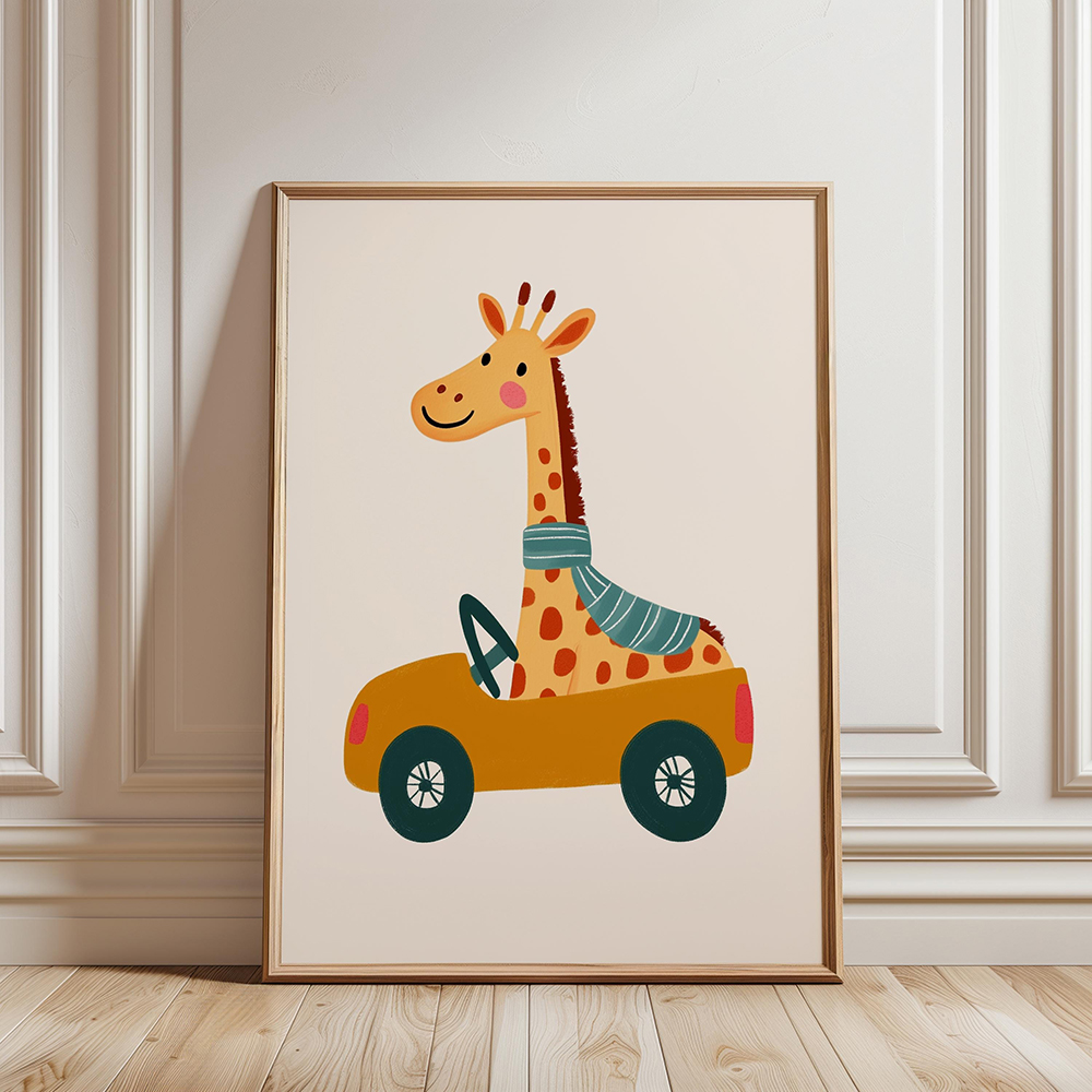 Circo Scimmia Arte della paret - Kids Educational Poster recensione e prezzo
