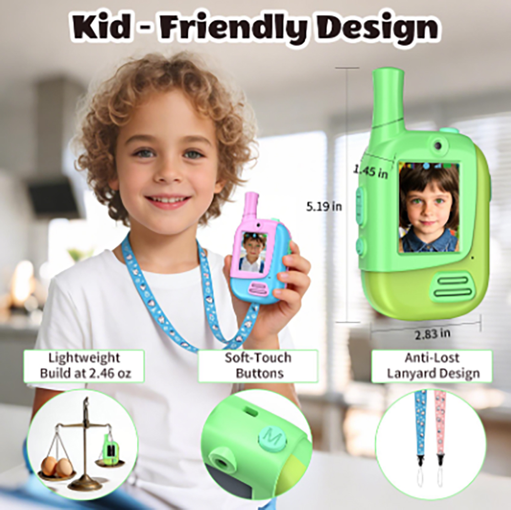 Set di 2 Walkie Talkie Ricaric - Kids Educational Videos recensione e prezzo