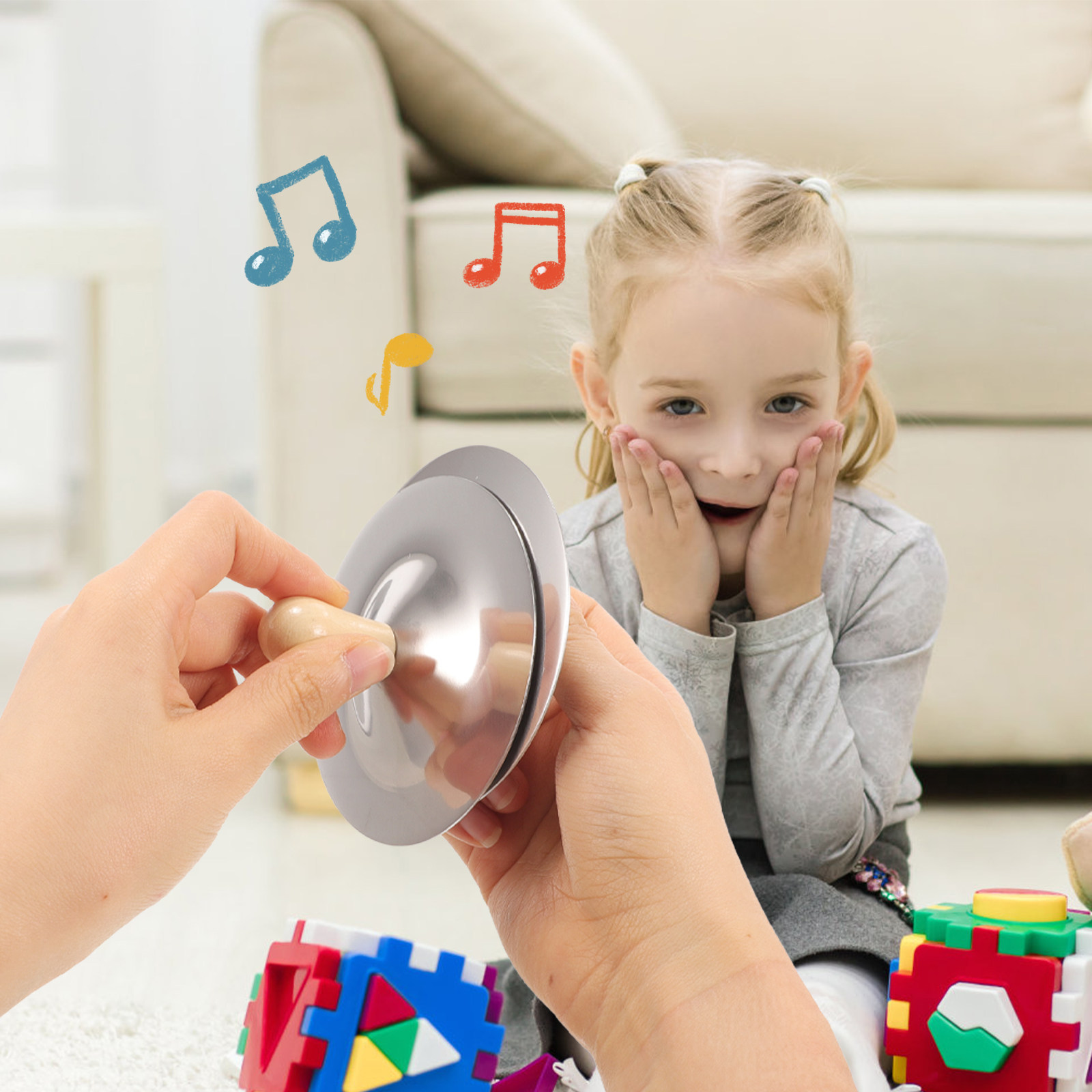 2 Pezzi Piccoli Cimbali da Dit - Kids Early Education recensione e prezzo